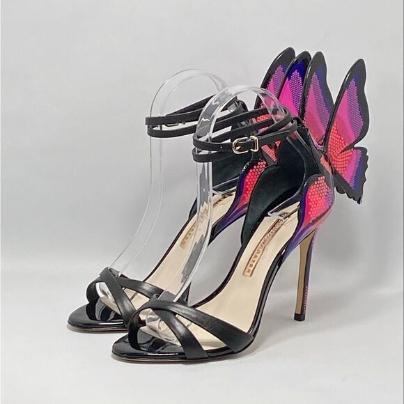 Sophia Webster Chiara Leather Butterfly Sandals size 37 - Picture 2 of 13